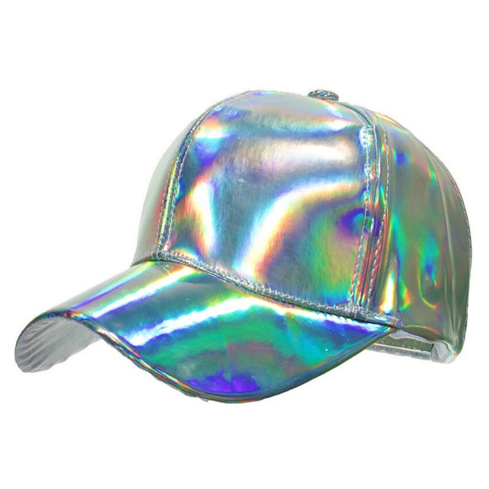 THE SUPER GLOW - HOLOGRAPHIC BASEBALL CAP - 5 Colors